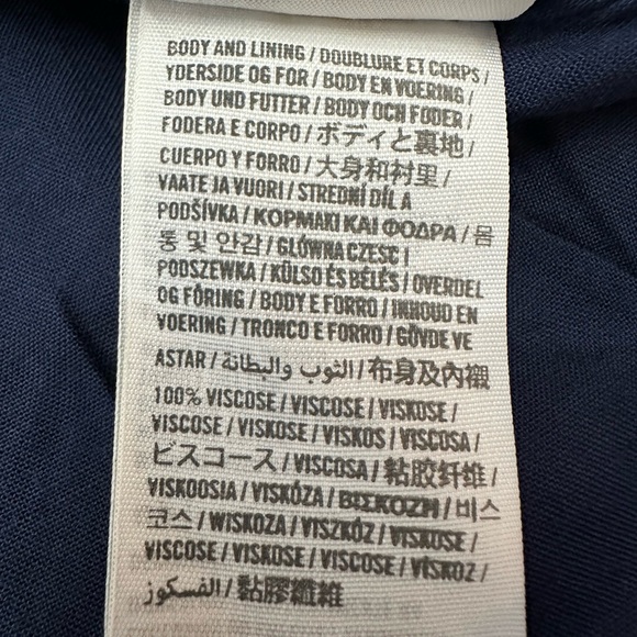 Abercrombie & Fitch Stripe Mini Dress in Blue Size 4 women’s - Picture 10 of 17